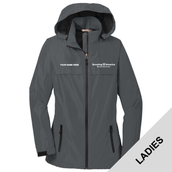 L333 - EMB - BSAE119 - Ladies Waterproof Jacket Thumbnail