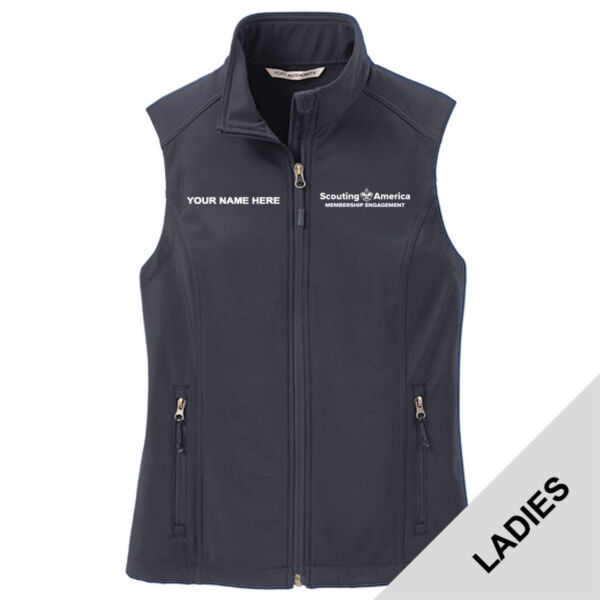 L325 - EMB - BSAE119 - Ladies Soft Shell Vest Thumbnail