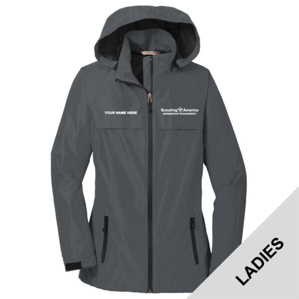L333 - EMB - BSAE119 - Ladies Waterproof Jacket Thumbnail